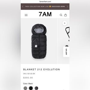 7am Enfant 212 Evolution - Stroller Cocoon